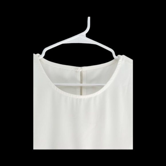 SHEIN VCAY Color Block XL NWOT Flounce Sleeve High Waist Dress CUTE! - Picture 6 of 9